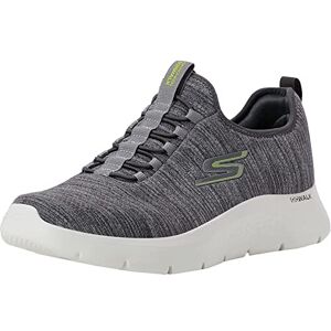 Skechers Men's Gowalk Flex-Athletic Slip-On Casual Walking Shoes with Air Cooled Foam Sneakers, Grey/Lime 2, 10.5 X-Wide Skechers Men's Gowalk Flex-Athletic Slip-On Casual Walking Shoes with Air Cooled Foam Sneakers, Grey/Lime 2, 10.5 X-Wide