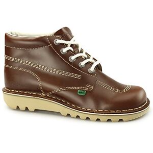 Kickers Men's Kick Hi Classic Ankle Boots Extra Comfortable Added Durability Premium Quality, Dark Tan, 10 UK Kickers Men's Kick Hi Classic Ankle Boots Extra Comfortable Added Durability Premium Quality, Dark Tan, 10 UK