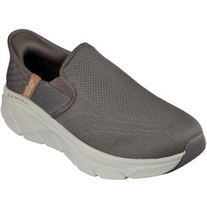 Skechers Men's Hands-Free Slip-ins D'LUX Walker 2.0 Reeler Sneaker, Brown, 11 UK Skechers Men's Hands-Free Slip-ins D'LUX Walker 2.0 Reeler Sneaker, Brown, 11 UK