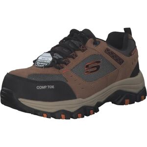 Skechers Men's Greetah Trainers, Brown Brown Suede Leather W Textile Br Bk, 10 UK Skechers Men's Greetah Trainers, Brown Brown Suede Leather W Textile Br Bk, 10 UK