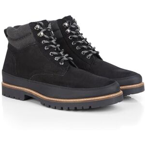 Silver Street London Men's Braben Leather Casual Lace-up Boot, Black, 7 Silver Street London Men's Braben Leather Casual Lace-up Boot, Black, 7