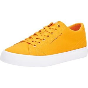 Tommy Hilfiger , Men, Th Hi Vulc Low Canvas, Vulcanized Sneaker, Orange, 6.5 Tommy Hilfiger , Men, Th Hi Vulc Low Canvas, Vulcanized Sneaker, Orange, 6.5