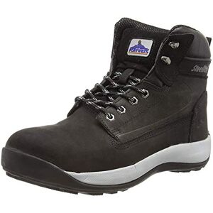 Portwest Steelite Constructo Nubuck Boot S3 HRO, Size: 41, Colour: Black, FW32BKR41 Portwest Steelite Constructo Nubuck Boot S3 HRO, Size: 41, Colour: Black, FW32BKR41