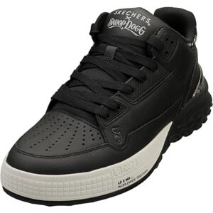 Skechers Men's Sizzle Buckets Og Sneaker, Black Leather/Bandana Print Mesh, 10 UK Skechers Men's Sizzle Buckets Og Sneaker, Black Leather/Bandana Print Mesh, 10 UK