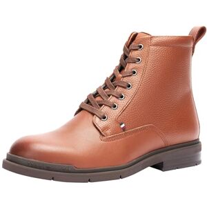 Tommy Hilfiger Men’s Warm Leather Ankle Boots, Brown (Winter Cognac), 9 Tommy Hilfiger Men’s Warm Leather Ankle Boots, Brown (Winter Cognac), 9
