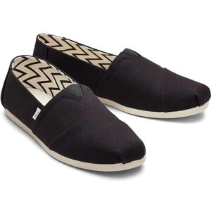 TOMS Alpargata Cotton Canvas Mens Black/Black Espadrilles-UK 6 / EU 39 TOMS Alpargata Cotton Canvas Mens Black/Black Espadrilles-UK 6 / EU 39