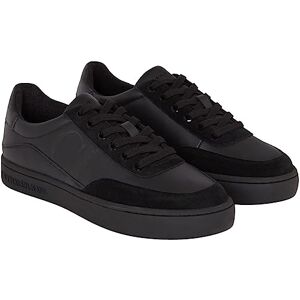 Calvin Klein Classic Cupsole Laceup Low LTH, Black, 10 Calvin Klein Classic Cupsole Laceup Low LTH, Black, 10