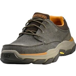 Skechers Men's Respected-Loleto Moc Toe Bungee Lace Slip On, Brown, 9 UK Skechers Men's Respected-Loleto Moc Toe Bungee Lace Slip On, Brown, 9 UK