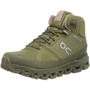 On Cloudrock Waterproof Green Women - Hiking Shoes On Cloudrock Waterproof Green Women - Hiking Shoes