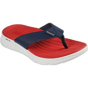 Skechers Men's GO CONSISTENT Sandal SYNTHWAVE Flip-Flop, NVRD, 7.5 UK Skechers Men's GO CONSISTENT Sandal SYNTHWAVE Flip-Flop, NVRD, 7.5 UK
