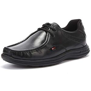 Kickers Mens Reasan Lace Up Black Leather Shoes, 11 UK Kickers Mens Reasan Lace Up Black Leather Shoes, 11 UK