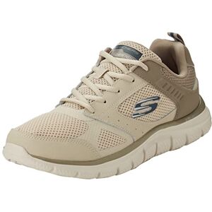 Skechers Men's Track Syntac Sneaker, Taupe Leather/Mesh/Trim, 9.5 UK Skechers Men's Track Syntac Sneaker, Taupe Leather/Mesh/Trim, 9.5 UK