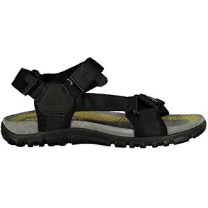 Geox Men's Uomo Strada Sandal, black, 9 UK Geox Men's Uomo Strada Sandal, black, 9 UK