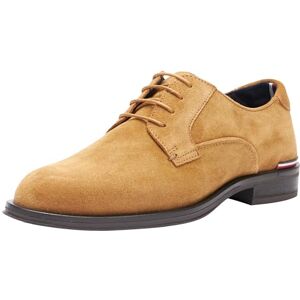 Tommy Hilfiger Men CORE RWB Hilfiger Suede Shoe (FM0FM04868) Derby Shoes, Brown (Sahara), 10 Tommy Hilfiger Men CORE RWB Hilfiger Suede Shoe (FM0FM04868) Derby Shoes, Brown (Sahara), 10