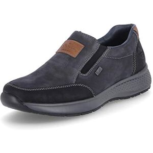 Rieker Men's B7654 Loafer Flat, Blue Combination, 10.5 UK Rieker Men's B7654 Loafer Flat, Blue Combination, 10.5 UK
