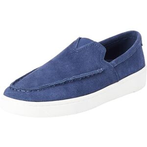 TOMS Men's TRVL LITE Loafer Flat, Cadet Blue Suede, 10.5 UK TOMS Men's TRVL LITE Loafer Flat, Cadet Blue Suede, 10.5 UK