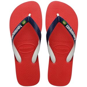 Havaianas Brasil Mix, Comfortable, Durable and Lightweight Flip-Flops, with Non-Slip Sole, Unisex Adults, 7 UK Child Havaianas Brasil Mix, Comfortable, Durable and Lightweight Flip-Flops, with Non-Slip Sole, Unisex Adults, 7 UK Child