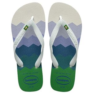 Havaianas Unisex Flip-Flop, White, 1/2 UK Havaianas Unisex Flip-Flop, White, 1/2 UK