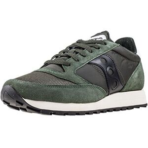 Saucony Mens Jazz Original Vintage Sneaker, Drk Grn Blk, 7.5 UK Saucony Mens Jazz Original Vintage Sneaker, Drk Grn Blk, 7.5 UK
