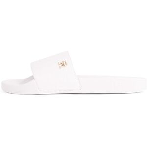 Tommy Hilfiger Women’s Elegant Monogram Pool Slides, Beige (Ancient White), 3.5 Tommy Hilfiger Women’s Elegant Monogram Pool Slides, Beige (Ancient White), 3.5