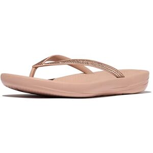 Fitflop Women's IQUSHION Sparkle Flip-Flop, Classic Beige, 9 UK Fitflop Women's IQUSHION Sparkle Flip-Flop, Classic Beige, 9 UK