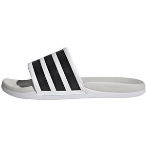 adidas Unisex ADILETTE COMFORT 2.0 SLIDES, ftwr white/core black/crystal white, 7 UK adidas Unisex ADILETTE COMFORT 2.0 SLIDES, ftwr white/core black/crystal white, 7 UK