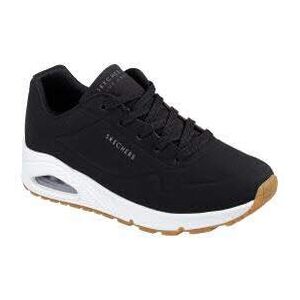 Skechers Women's Uno Stand On Air Trainers, Black Durabuck Mesh, 3.5 UK Skechers Women's Uno Stand On Air Trainers, Black Durabuck Mesh, 3.5 UK