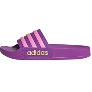 adidas Unisex Kids ADILETTE SHOWER SLIDES, purple burst/bliss pink/Semi Ice Tangerine, 11.5 UK Child adidas Unisex Kids ADILETTE SHOWER SLIDES, purple burst/bliss pink/Semi Ice Tangerine, 11.5 UK Child