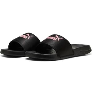 Puma Women's Popcat 20 Satin Princess Slide Sandal, Black-Poised Pink, 7 UK Puma Women's Popcat 20 Satin Princess Slide Sandal, Black-Poised Pink, 7 UK