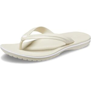 Crocs Unisex Crocband Flip Flip Flops, Bone, 7 UK Men/ 8 UK Women Crocs Unisex Crocband Flip Flip Flops, Bone, 7 UK Men/ 8 UK Women