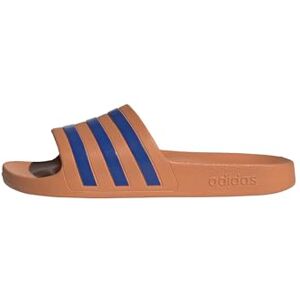 adidas Unisex Adilette Aqua Slides, Dusky Orange/team royal blue/Dusky Orange, 8 UK adidas Unisex Adilette Aqua Slides, Dusky Orange/team royal blue/Dusky Orange, 8 UK
