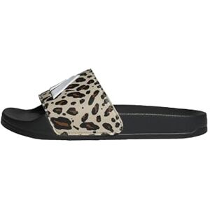 adidas Unisex Kids ADILETTE SHOWER LOGO SANDALS KIDS, Crystal Linen/core white/core black, 1 UK adidas Unisex Kids ADILETTE SHOWER LOGO SANDALS KIDS, Crystal Linen/core white/core black, 1 UK