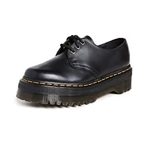 Dr. Martens Unisex 3 Eye Shoe Oxford, Black Polished Smooth, 4 UK Dr. Martens Unisex 3 Eye Shoe Oxford, Black Polished Smooth, 4 UK