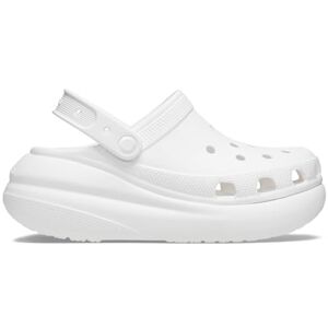 Crocs Unisex Crush Clogs Platform Shoes White - Clogs Crocs Unisex Crush Clogs Platform Shoes White - Clogs