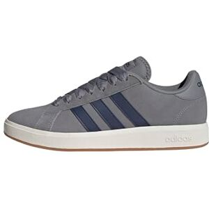adidas Men's Grand Court Base 00s Shoes, Grey Three/Dark Blue/Off White, 5.5 UK adidas Men's Grand Court Base 00s Shoes, Grey Three/Dark Blue/Off White, 5.5 UK
