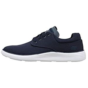 Skechers Mens Status 2.0 Burbank Sneaker, Navy Canvas, 9.5 UK Skechers Mens Status 2.0 Burbank Sneaker, Navy Canvas, 9.5 UK