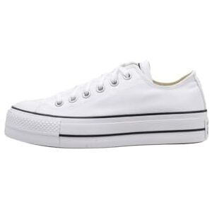 Converse All Star Low Platform White Black 7 UK Converse All Star Low Platform White Black 7 UK