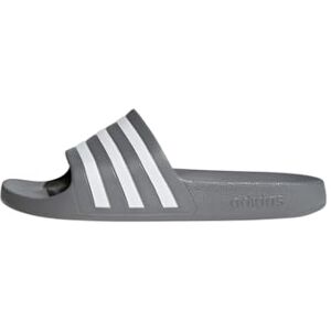 adidas Unisex Adilette Aqua Slides, Grey Three / Cloud White / Grey Three, 11 UK adidas Unisex Adilette Aqua Slides, Grey Three / Cloud White / Grey Three, 11 UK