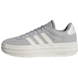 adidas Women's VL Court Bold Shoes, Grey Two/Off White/Core White, 8 UK adidas Women's VL Court Bold Shoes, Grey Two/Off White/Core White, 8 UK