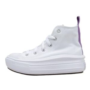 Converse A03669C Chuck Taylor All Star Move Platform Men White/Pixel Purple/White UK 10.5 Converse A03669C Chuck Taylor All Star Move Platform Men White/Pixel Purple/White UK 10.5