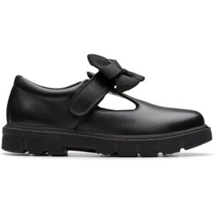 Clarks Girls Lorcam Hope K. -, Black Leather, 13 UK Child Clarks Girls Lorcam Hope K. -, Black Leather, 13 UK Child
