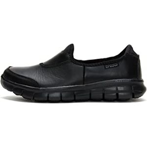 Skechers Womens 76536ec Work Shoes, Black, 8 UK Skechers Womens 76536ec Work Shoes, Black, 8 UK