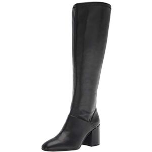 Franco Sarto Women's Tribute Toilet Knee High Boot, Black Faux Leather with Wide Calf, 5.5 UK Franco Sarto Women's Tribute Toilet Knee High Boot, Black Faux Leather with Wide Calf, 5.5 UK