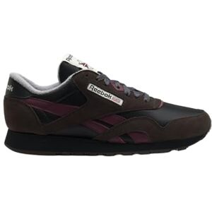 Reebok Men's Classic Nylon Sneaker, Washed Black Black Cherry, 9.5 UK Reebok Men's Classic Nylon Sneaker, Washed Black Black Cherry, 9.5 UK