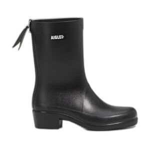 Aigle Women's Myrica Mid Rain Boot, Black, 5 UK Aigle Women's Myrica Mid Rain Boot, Black, 5 UK