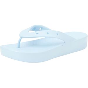 Crocs Women's Classic Platform Meta Pearl Flip, Blue Calcite, 8 UK Women Crocs Women's Classic Platform Meta Pearl Flip, Blue Calcite, 8 UK Women