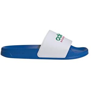 adidas Unisex ADILETTE SHOWER SLIDES, BRIGROYAL/CloudWHITE/TEAMGREEN, 4 UK adidas Unisex ADILETTE SHOWER SLIDES, BRIGROYAL/CloudWHITE/TEAMGREEN, 4 UK