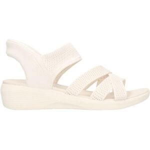 Skechers Women's Arya Cooling Off Sandal, Off White Knit, 9 UK Skechers Women's Arya Cooling Off Sandal, Off White Knit, 9 UK