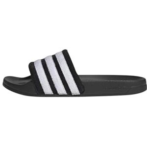 adidas Unisex ADILETTE NOSHOWER SLIDES, core black/ftwr white/ftwr white, 4 UK adidas Unisex ADILETTE NOSHOWER SLIDES, core black/ftwr white/ftwr white, 4 UK