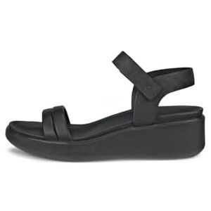 ECCO Women's Flowtedge Lx Heeled Sandal, Black, 7 UK ECCO Women's Flowtedge Lx Heeled Sandal, Black, 7 UK